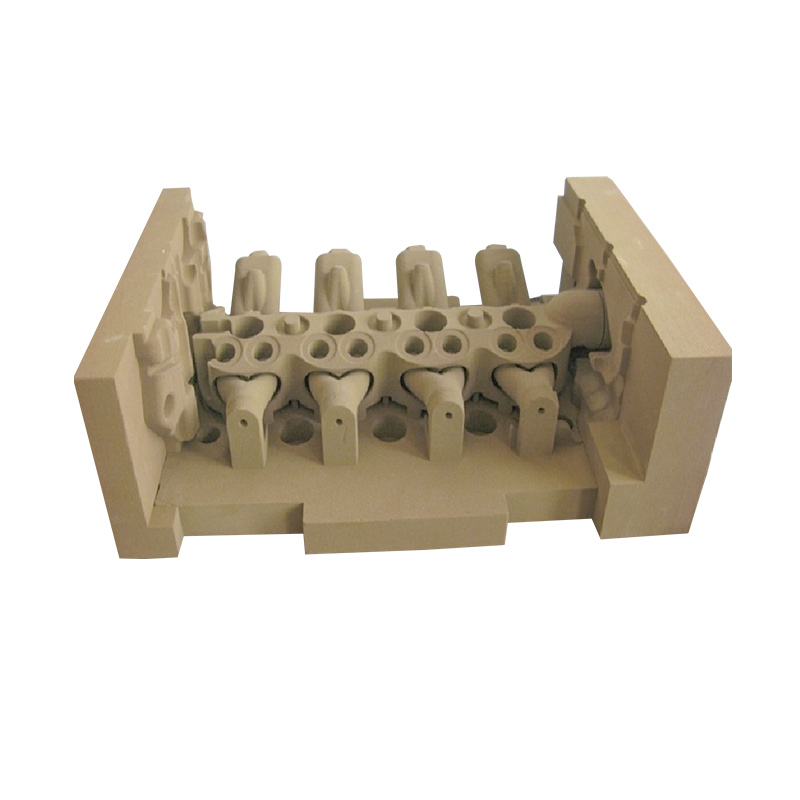 發(fā)動機缸蓋氣道、水套組合